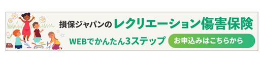 損保ジャパンのレクリエーション障害保険