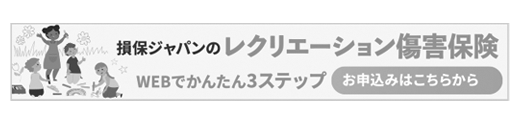 損保ジャパンのレクリエーション障害保険