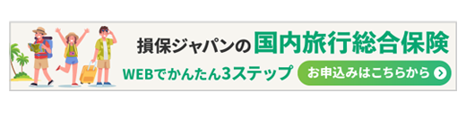 損保ジャパンの国内旅行総合保険